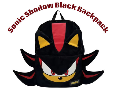 Zaino sonic shadow nero - shadow,