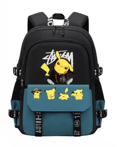 Zaino borsa scuola pikachu - borsa,