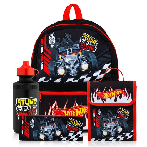 Hot wheels zaino set scuola - wheels, 4