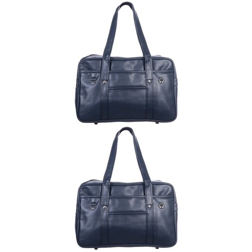 Borsa mano scuola blu scuro - mano,