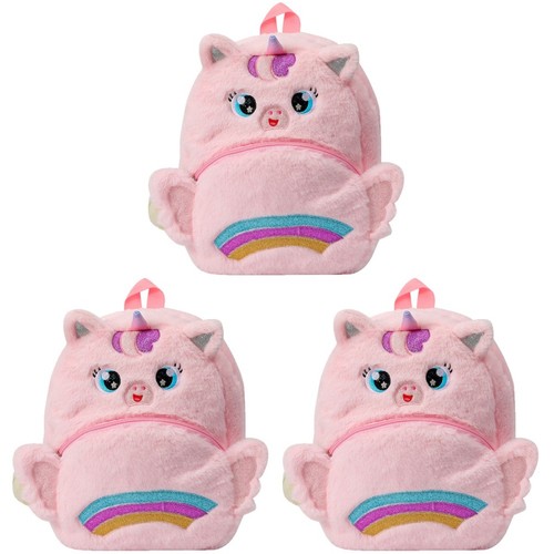 Zaino scuola unicorno - , peluche