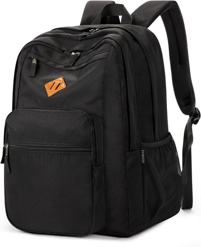 Zaino nero 26l per scuola - zaino,