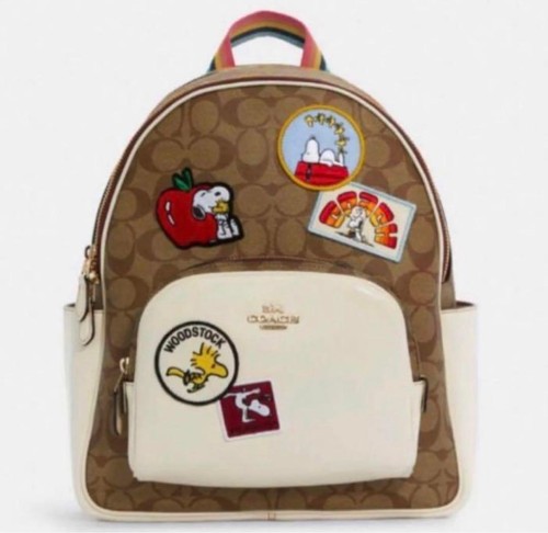 Coach peanuts snoopy zaino - coach,
