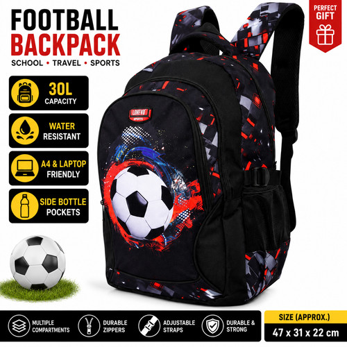 Zaino calcio borsa - , scuola